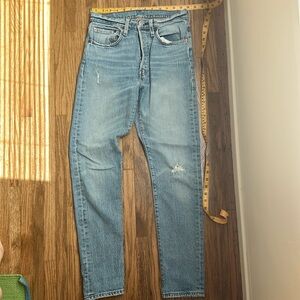 Levi’s 501 Skinny - Light Wash size 26